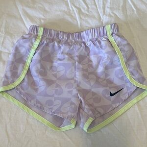 2T Nike Lavender and Lime Athletic Shorts